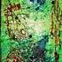 Abstrait Vert