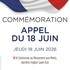 Commémoration de l'Appel du 18 juin 1940