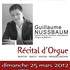 Récital d'orgue de Guillaume Nussbaum