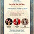 Made in India : théâtre, magie, défilé, repas indien