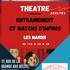 Compagnie A TOI THEATRE - ATELIER THEATRE - IMPROVISATION et MATCHS D'IMPROS - ADULTES
