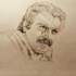 Roberto fusain - Portraits dessin fusain huile