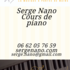 Serge NANO - Cours de piano pour tous publics 28 euros