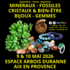 Salon Minéraux Fossiles Cristaux/Bien-Être Bijoux & Gemmes
