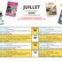 Programme d’activités juillet 2026 à l’Agora