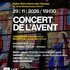 CONCERT DE L'AVENT : CHOEUR ET CUIVRES, BACH, HAENDEL...