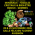Salon Minéraux Fossiles Cristaux & Bien-Être Gemmes & Bijoux