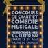 CONCOURS DE CHANT ET COMÉDIE MUSICALE 2018 !