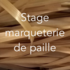 Christine Berger - cours Marqueterie de paille