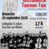 Concert à l'occasion des Journées du Patrimoine