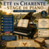 Ete, stage de piano, 3 jours intensifs
