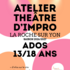 Auguste et Compagnie - Atelier théâtre d'improvisation ados