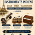 Nishad kawa - Cours de Sitar tabla harmonium