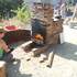 Cuisson raku au bois