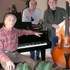 Louis Quaire piano au Tube à Jazz avec Trio Trois Becs et Stéphanie Roche claquettes