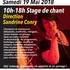 Stage de chant dirigé par Sandrine Conry