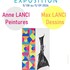 Anne Lanci peintures et Max Lanci dessins