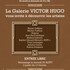 exposition Galerie Victor Hugo