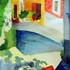 Peindre à l'eau sur le motif au vieux village des Angles - Image 11