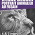 Stage de portrait animalier au fusain