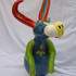 MARTINE BECHIR - sculpture en papier mâché - Image 3
